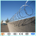 2016 hot sale airport security fencing concertina razor barbed wire